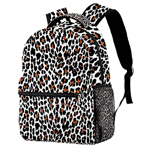 Sac à dos léopard léger idéal pour transporter les livres d'école au quotidien