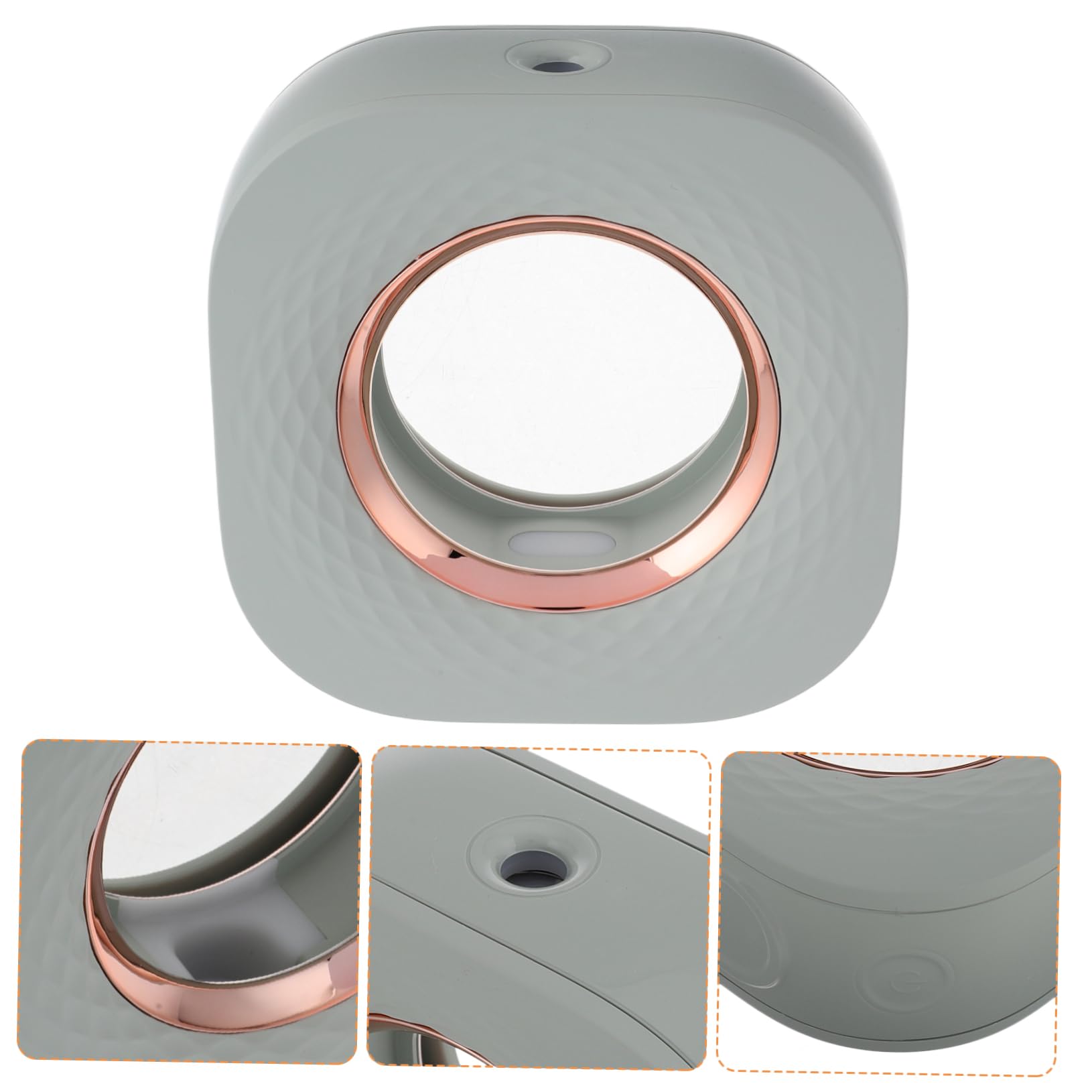 Diffusore Essenziale Compatto in Abs, Profumatore Spray Auto | Verde Chiaro, Uso Indoor e Camper, Facile da Usare, 2 Batterie Aa Incluse