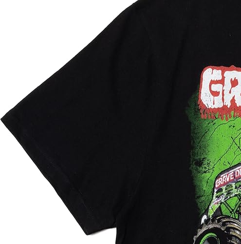 Miniatura 5 de Camiseta Monster Jam para Adultos Grave Digger El Toro Loco Megalodon