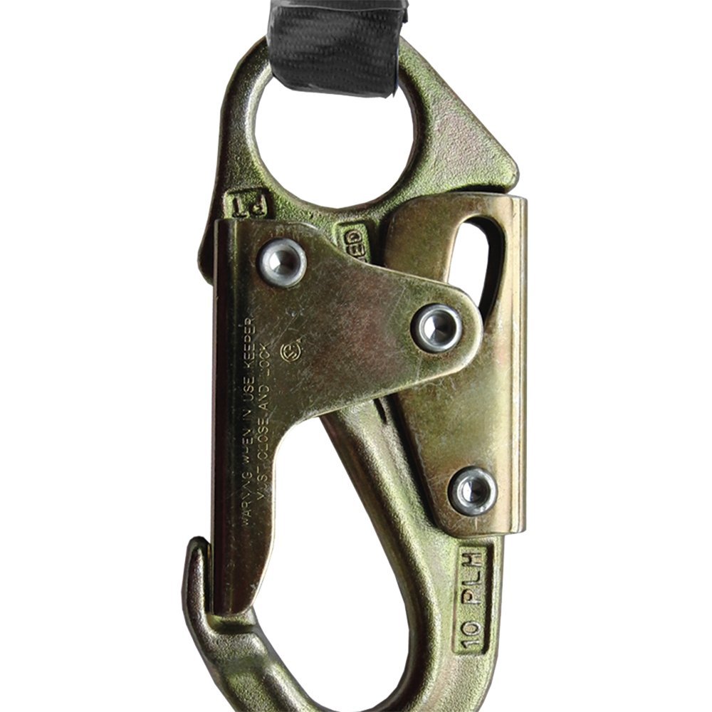 Buy 2 get 3 Peakworks Fall Protection Self Retracting Lifeline (SRL) with Webbing, Snap Hook, 12 ft. Length, Green, V845423012