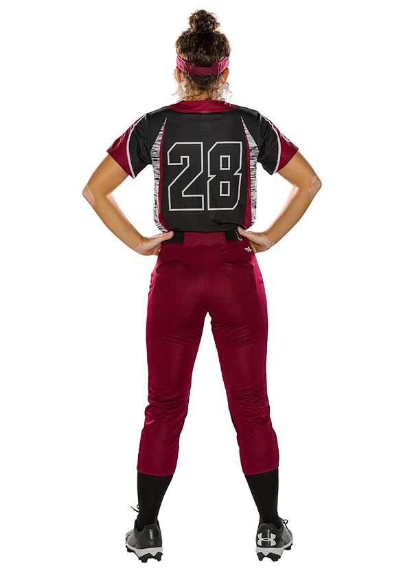 Badger Sports 605PBW - Fastpitch Pant Womens - Extra Small - GY by Alleson Athletic - Image 5