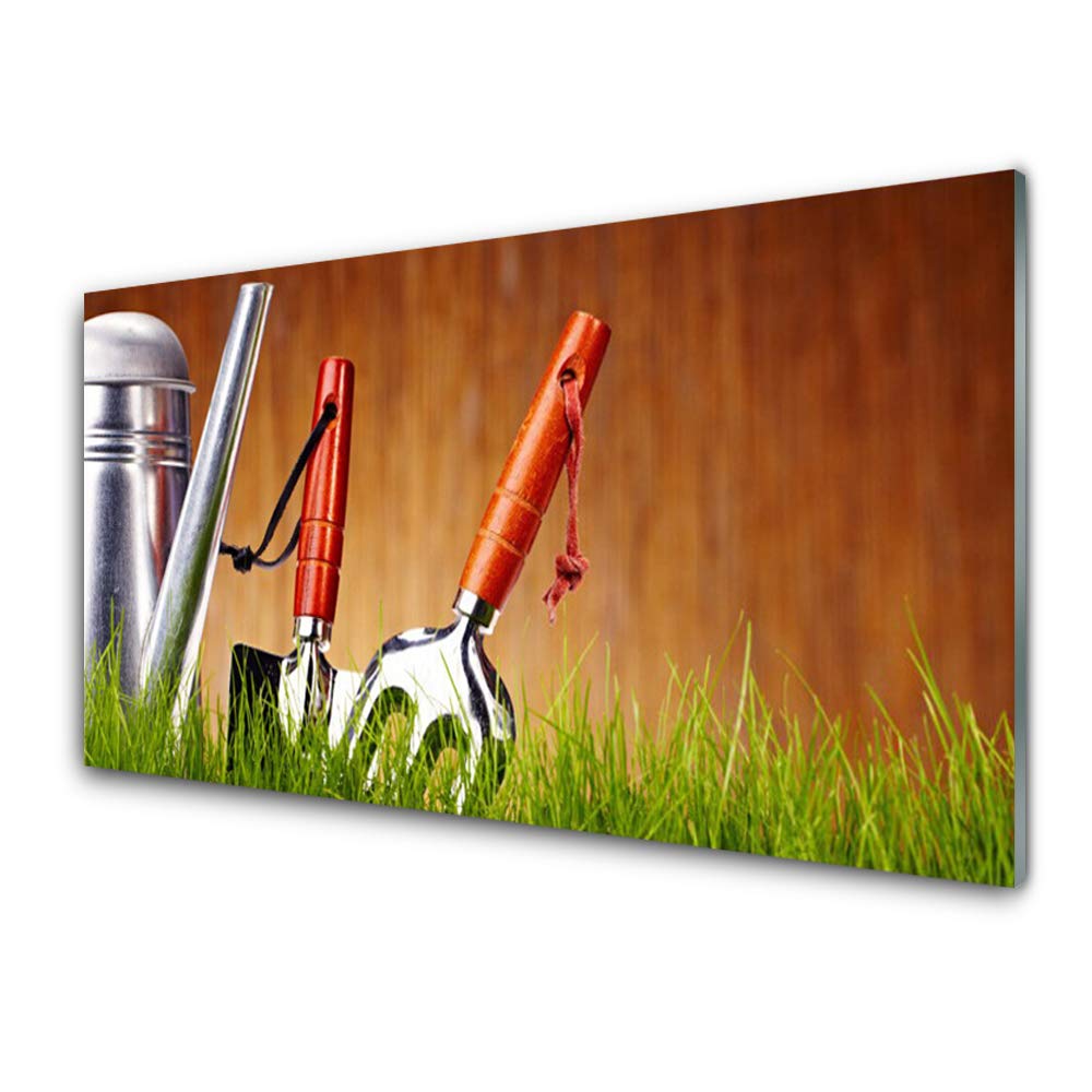 Tableau en Verre Acrylique Lumineux 125x50 cm - Déco Murale Incassable Motif Nature