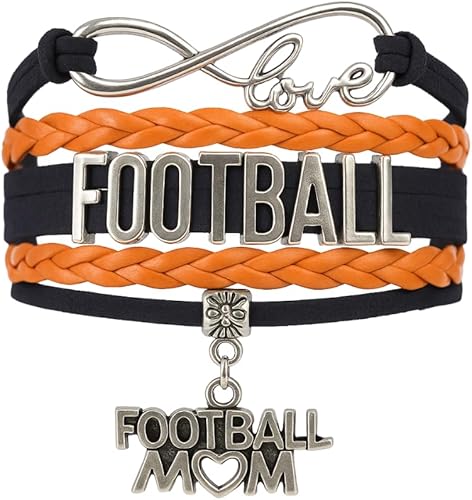 Miniatura 8 de Sportybella Pulsera de fútbol para mamá, pulsera de fútbol para mamá, pulsera de fútbol para madres de fútbol americano