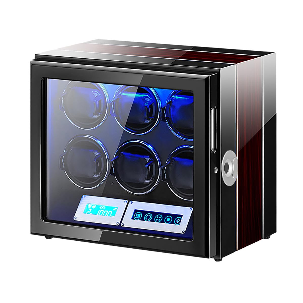 Caja giratoria para relojes automáticos que elimina el reinicio manual con motor ultra silencioso 7