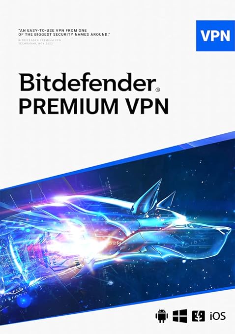 Amazon.com: Bitdefender Premium VPN | 10 Device | 1 Year [PC/Mac Online ...