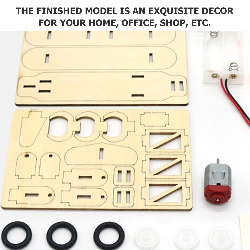 SAFIGLE Electric Taxi Plane Diy Assembly Kit for Kids - Image 3
