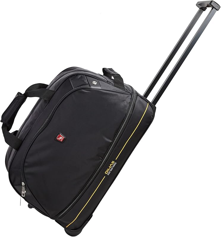 Rolling Duffle Bag with Wheels, 22 inch Carry On Bag for Travel