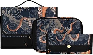 Juego de organizador plegable de viaje colgan...