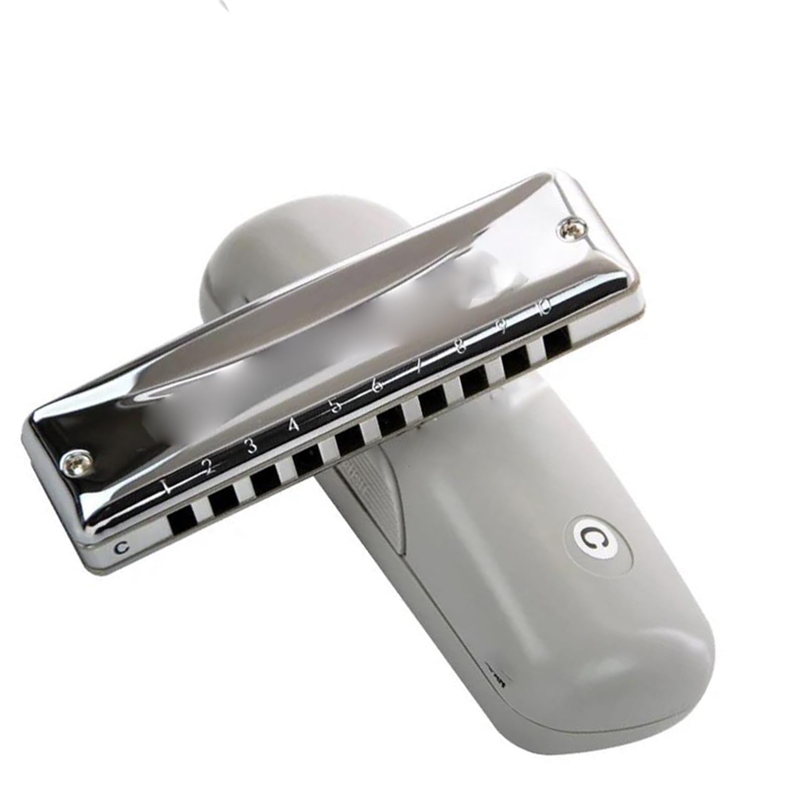 Armonica Cromatica Armonica A Do 10 Fori Blues Chiave Di