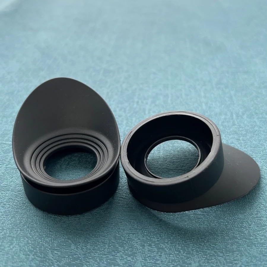 2 PCS 40mm Rubber Eyepiece Eye Shield Binoculars Eye Guards Microscope Eye Cups