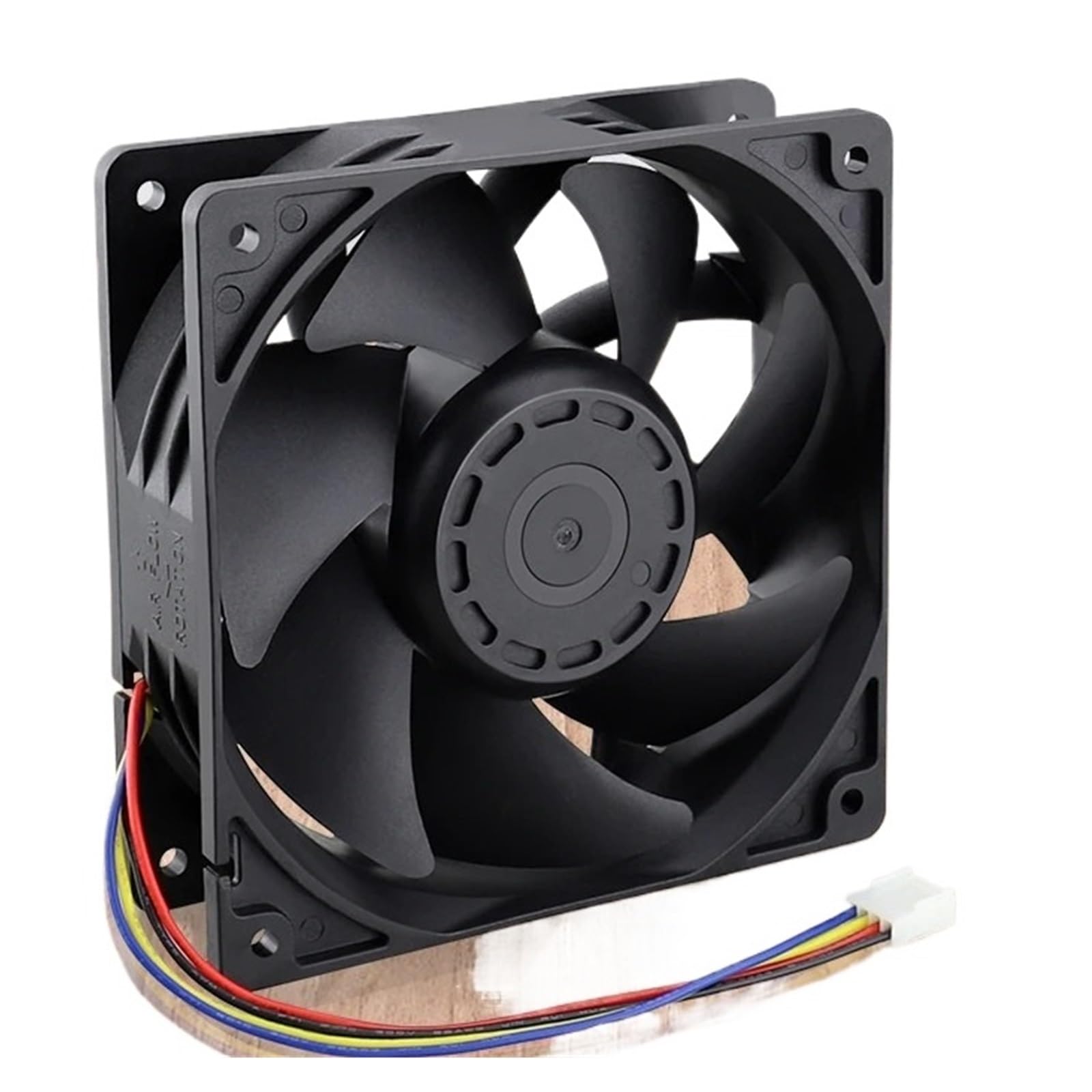 JJKKOZVQF 80mm 90mm 120mm x 38mm Cooling PWM Fan 4PIN Dual Ball(12038)