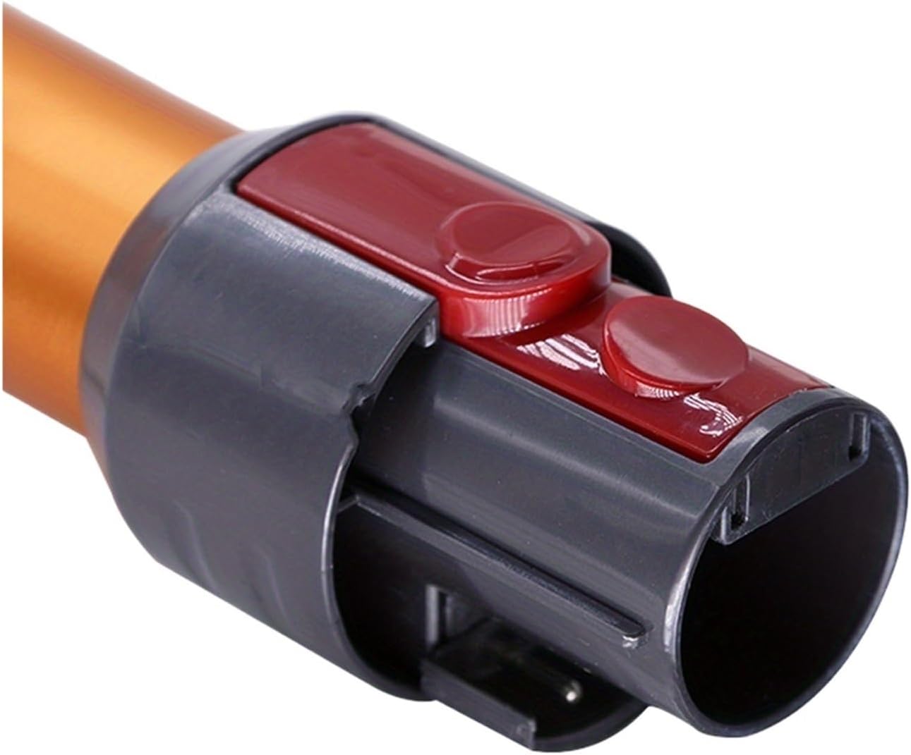 伸縮延長ロッド、Dyson V7 V8 V10 V11 V15コードレスハンドヘルド掃除機に対応、交換用延長バー伸縮チューブ(Bla