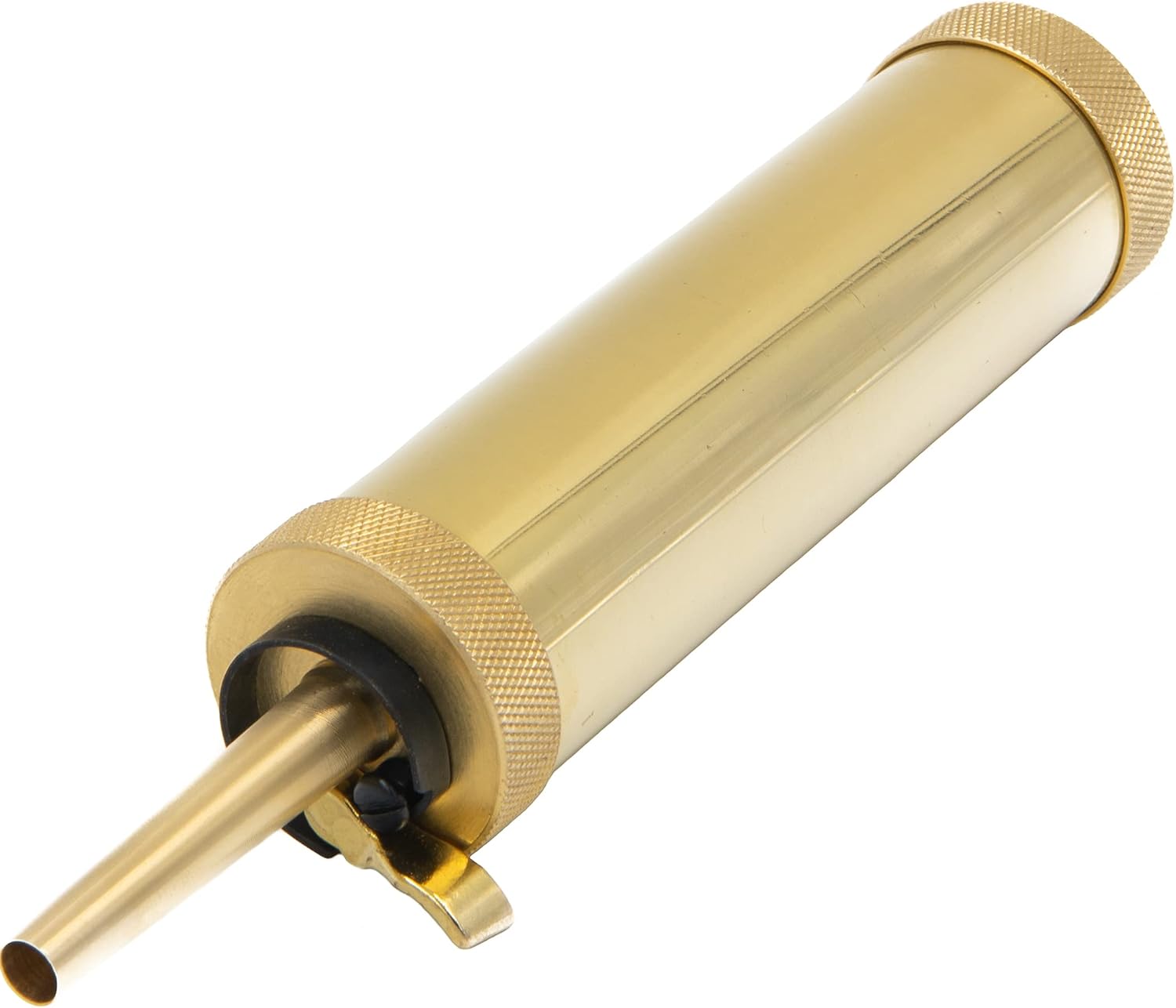 Muzzle-Loaders™ Black Powder Flask - 1350 Grain Capacity - Brass Powder Flask