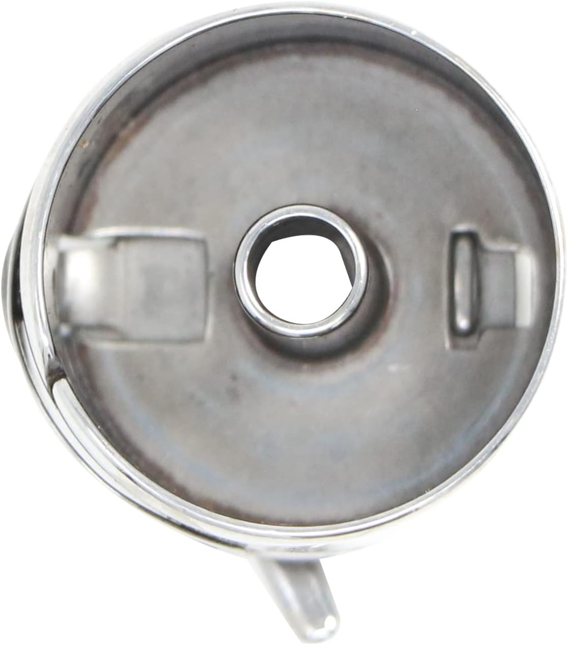 Interior view of the bobbin case