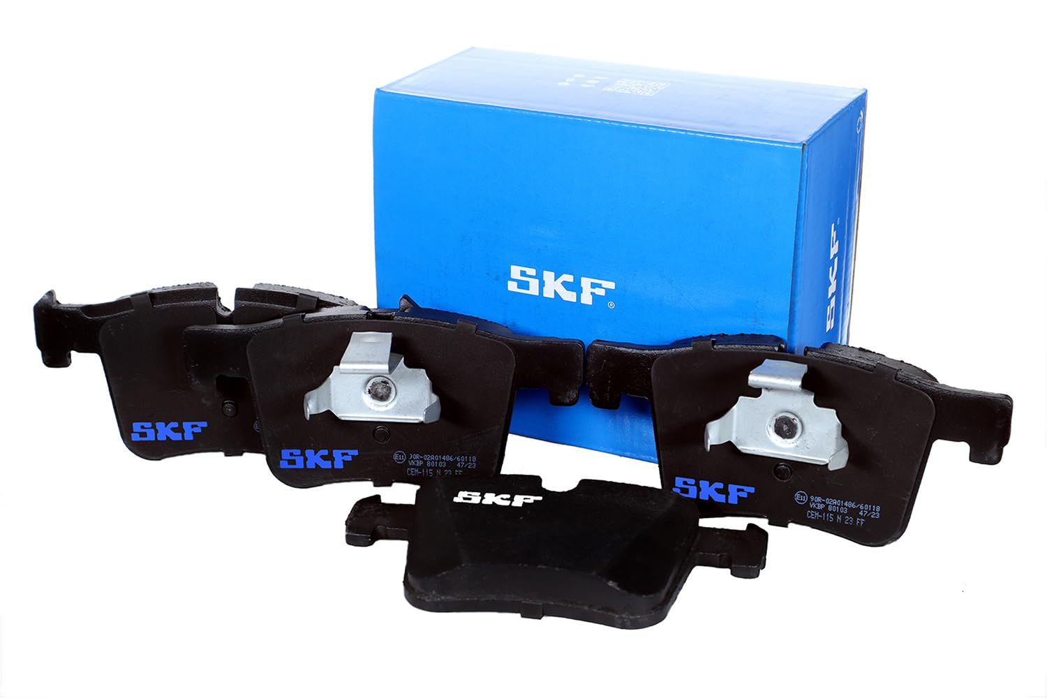 Skf Vkbp 80103 Kit Pastiglie Freno, Freno A Disco-image