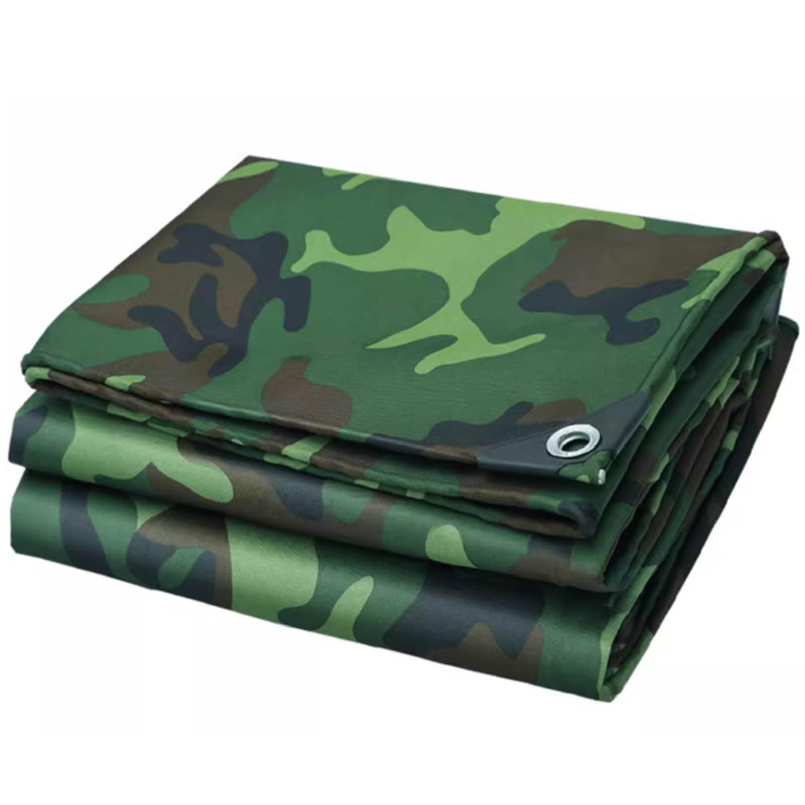 Green Camouflage Tarpaulin Waterproof Heavy Duty 1x1.5m 1x2m 1.2x1.5m 1.5x1.8m 1.8x2.4m 2x3m 3x4m Thick Tarp Cover For Outdoor Furniture Caravan Car(1.2x3m - View #10