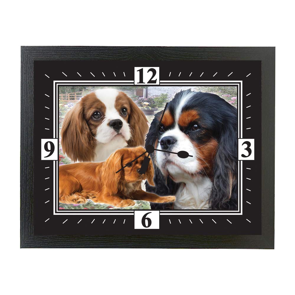 Personalised Gift Products Cavalier King Charles Dog Breed Group Gift Clock