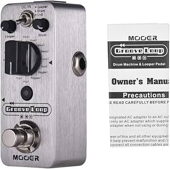 Amazon.co.jp: ムーアグルーブループドラムマシン＆ルーパーペダル3