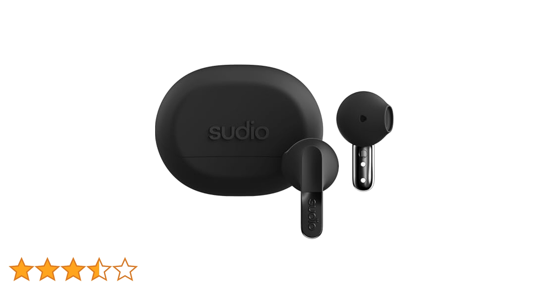 新品未開封sudio E3 イヤフォン ブラック sudio E3 ブラック 新品 未使用 未開封 ワイヤレスイヤホン