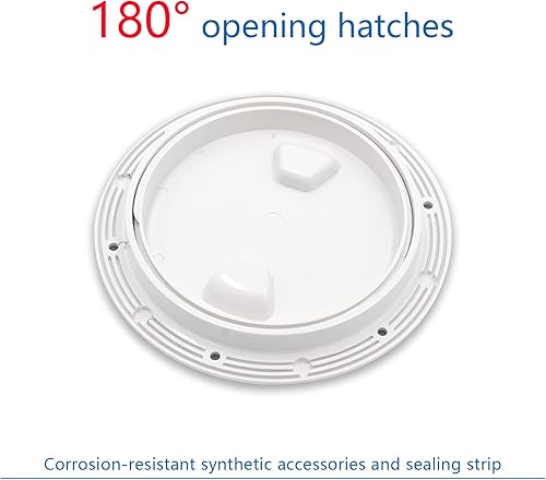 Miniatura 4 de BBH Tapa redonda antideslizante para barco marino de 4 pulgadas6 pulgadas8 pulgadas, con cala desmontable