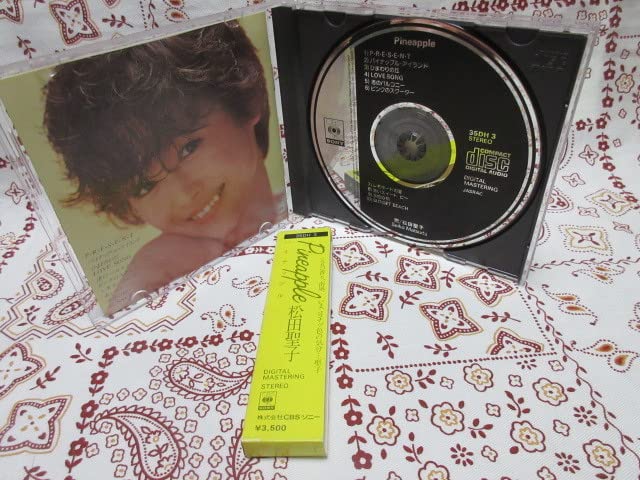 Amazon.co.jp: CD 松田聖子/パイナップル Pineapple 35DH 3 箱帯