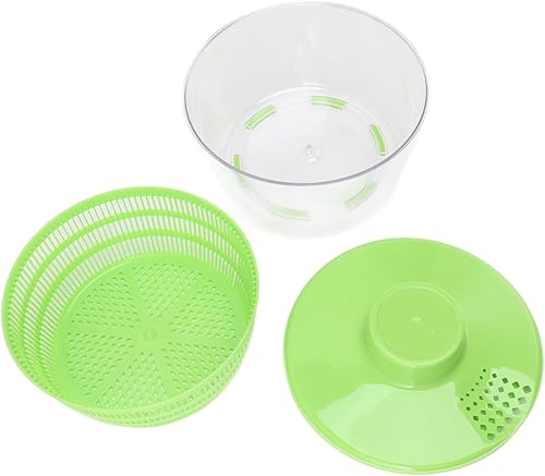 Miniatura 7 de Topyond Escurridor eléctrico de doble capa, lavado de vegetales, máquina escurridor de verduras para una preparación eficiente de alimentos,