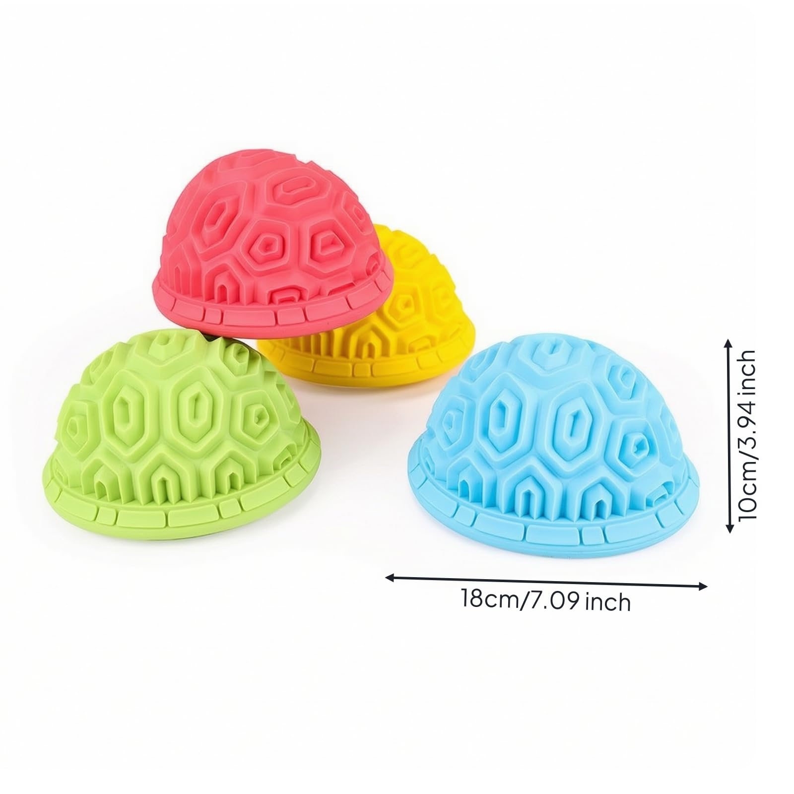 perfeclan 4 Piezas Piedras Paso Portátil, Piedras Equilibrio con Textura, Compacto, Escalones Equilibrio, para Interiores