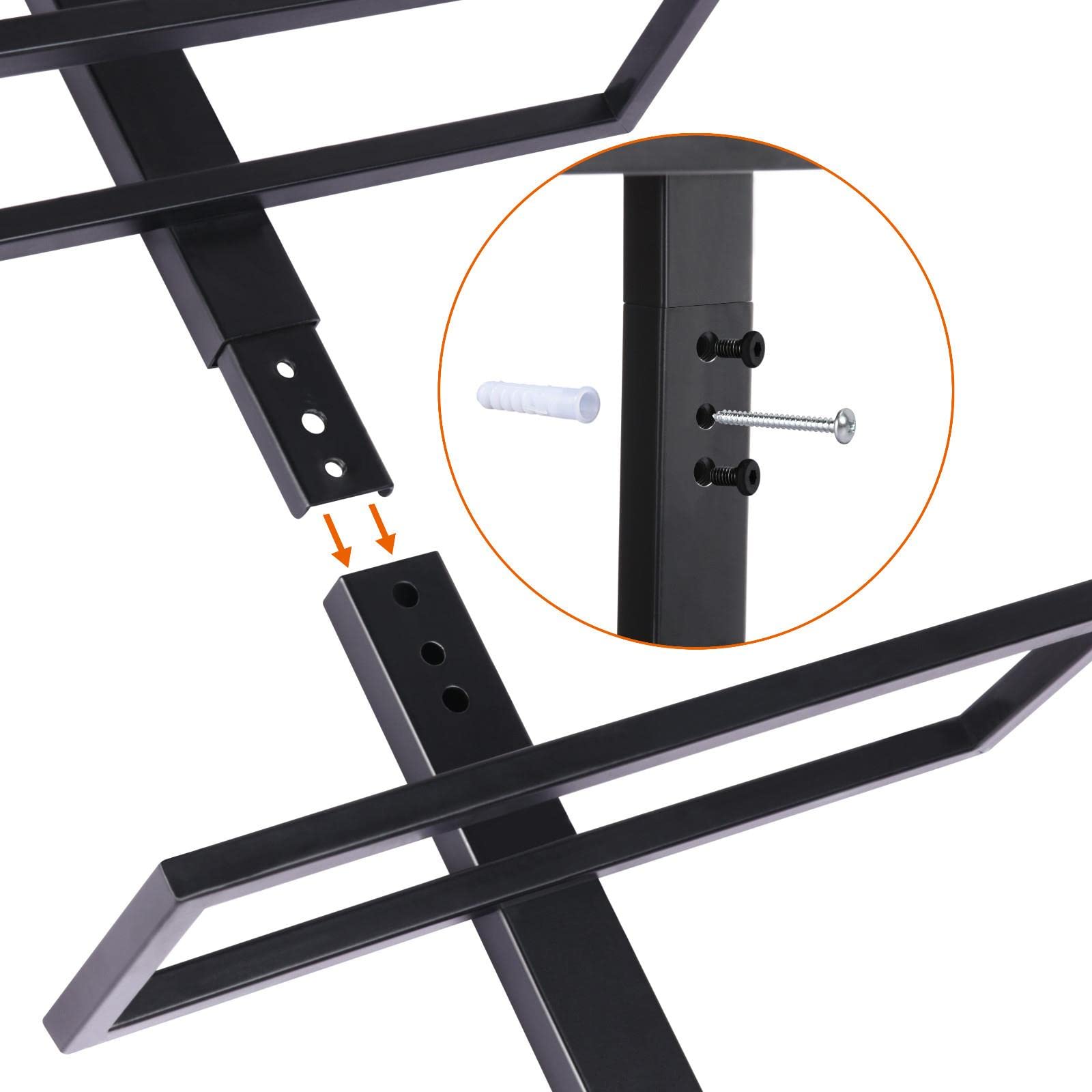 Yaheetech Portabottiglie Vino da Parete 126 cm