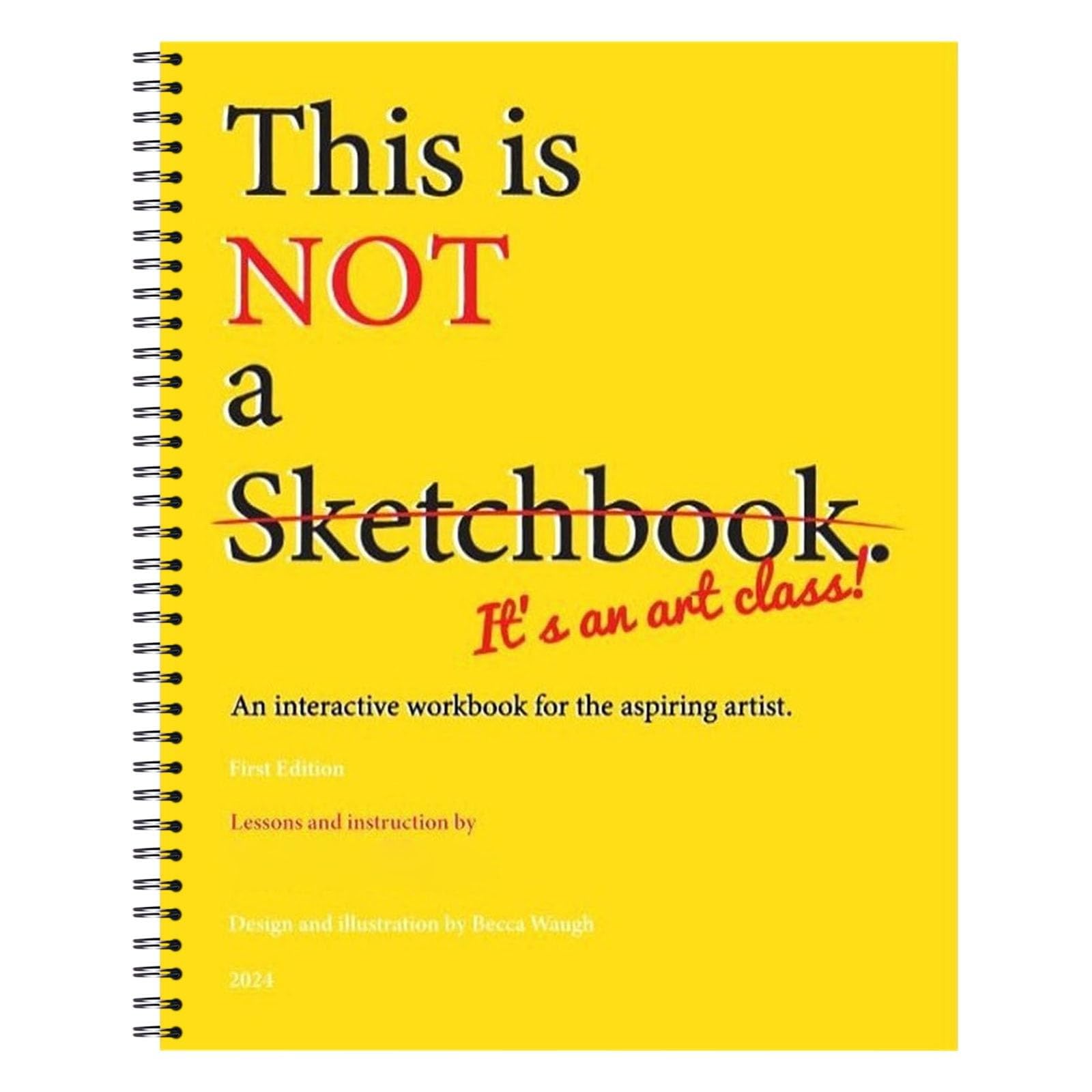 Amazon.com: HorizonTT This is Not A Sketchbook, It's an Art Class