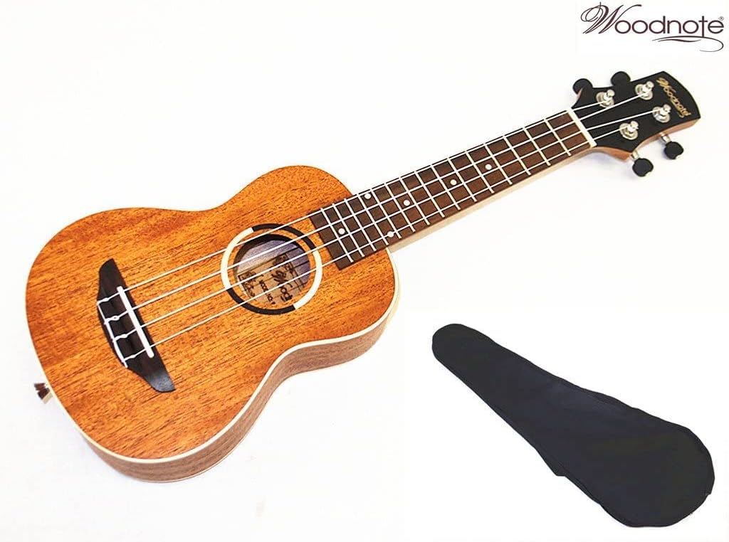 Woodnote Mahogany 21" Soprano Ukulele/Bag