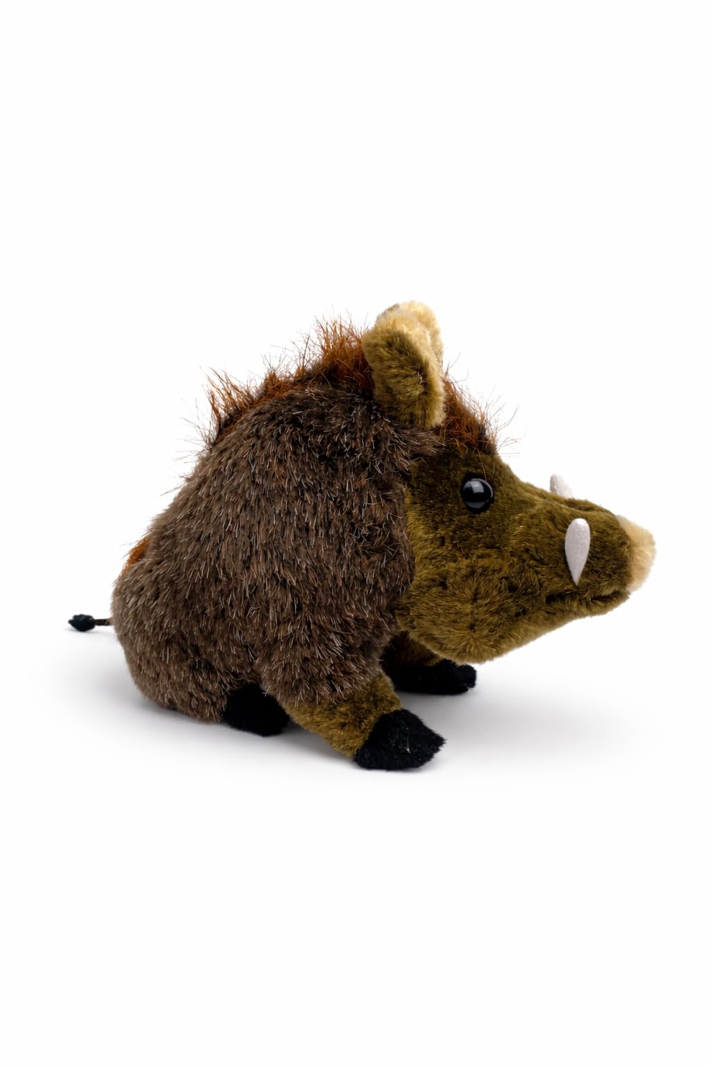 Wildschwein Kuscheltier 52 cm – Niedlicher weicher Plüsch-Eber – Flauschiges Waldtier Stofftier zum Kuscheln und Verschenken