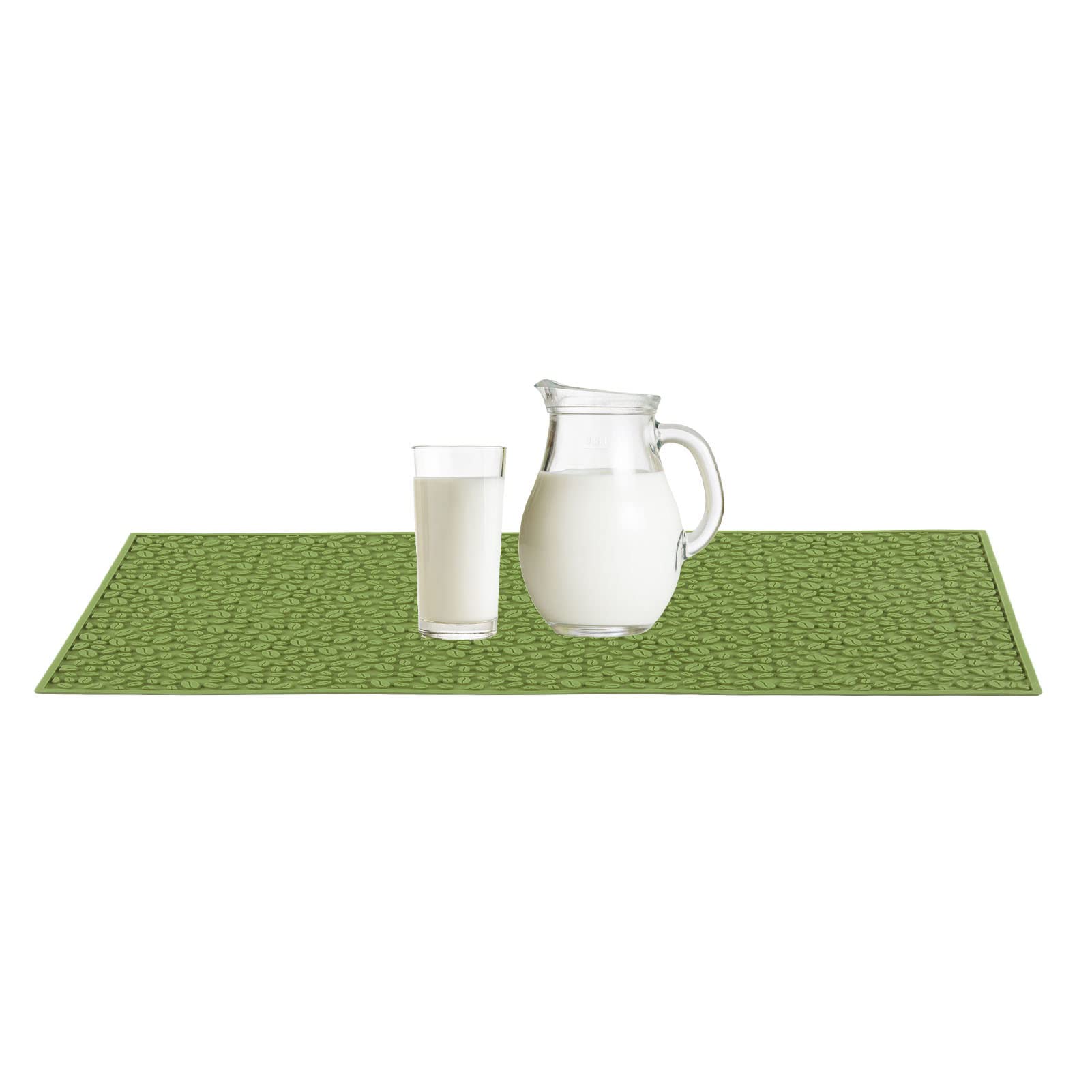 Tapis de Bar Vomeko, Tapis de comptoir pour café à Domicile, Tapis de Service en PVC antidérapant, isolé, Lavable au Lave-Vaisselle, résistant à la Chaleur et inodore pour café à (;)