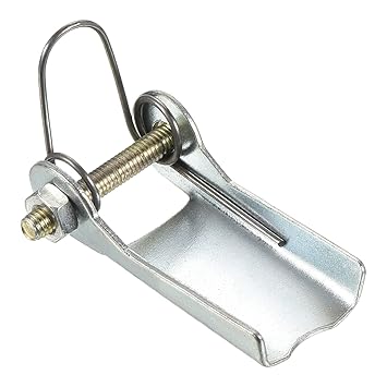 PATIKIL 1.3 Inch Replacement Hooks Latch, Metal Towing Receiver Hitch for Clevis Hook Trailer, Silver