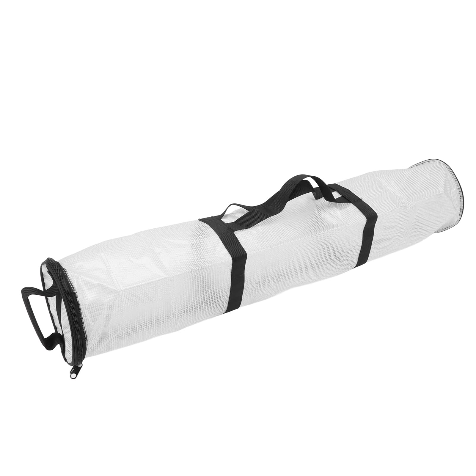 Fydun Wrapping Paper Storage, Clear Bag Wrap Container Wrapping Paper Storage Transparent White Antiwater (Transparent White)