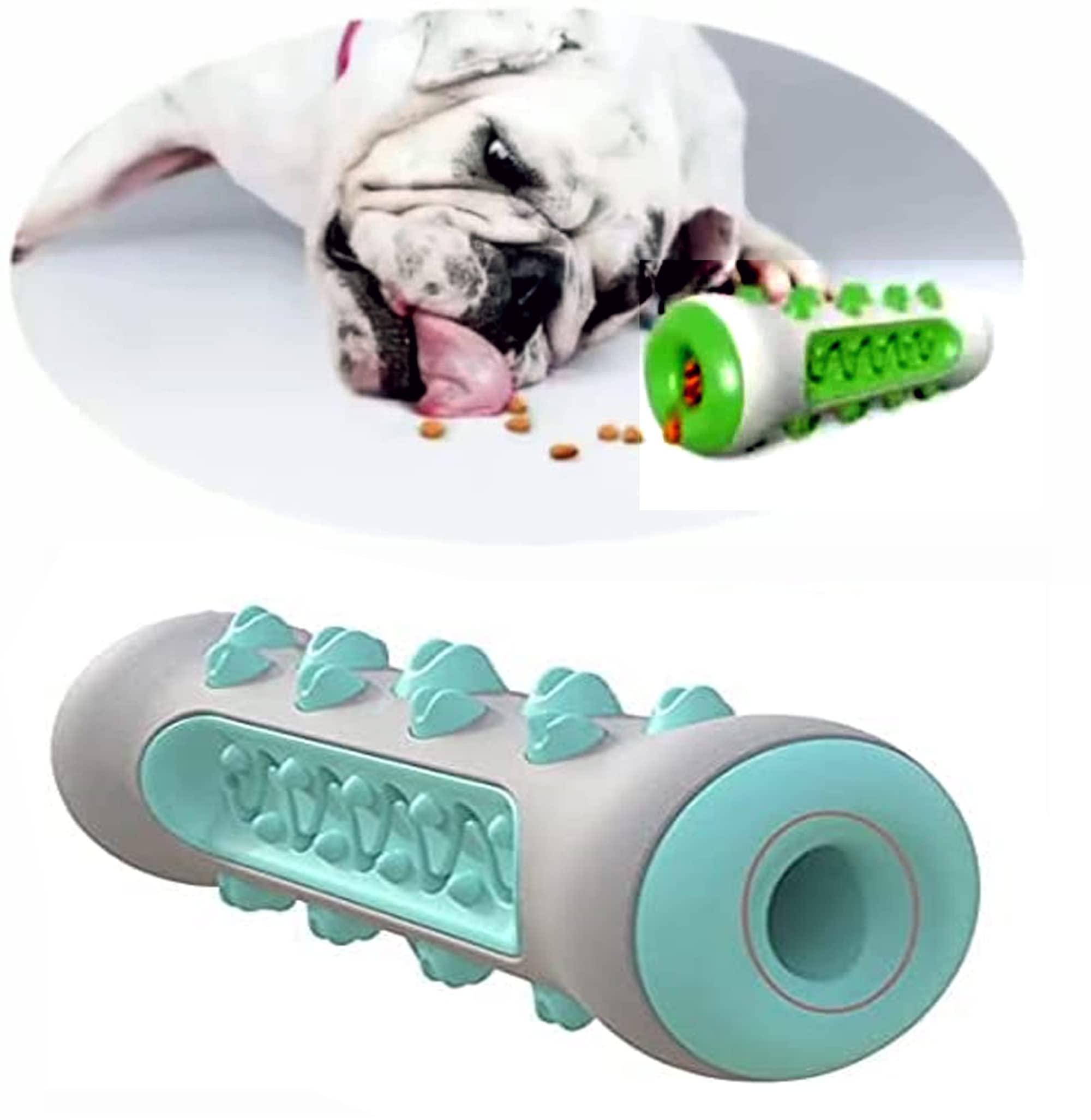 Woofy Dog Chewable Puppy Teething Toys Dog Dental Care Toothbrush Sawtooth Shape Dog Teeth Cleaning Toys (Multicolor) (B0B1JCX677) Amazon Price History, Amazon Price Tracker