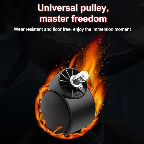 Miniatura 7 de Silla de juegos con altavoces Bluetooth y luces LED, silla de masaje para jugadores con reposapiés, respaldo alto y soporte lumbar, sillas