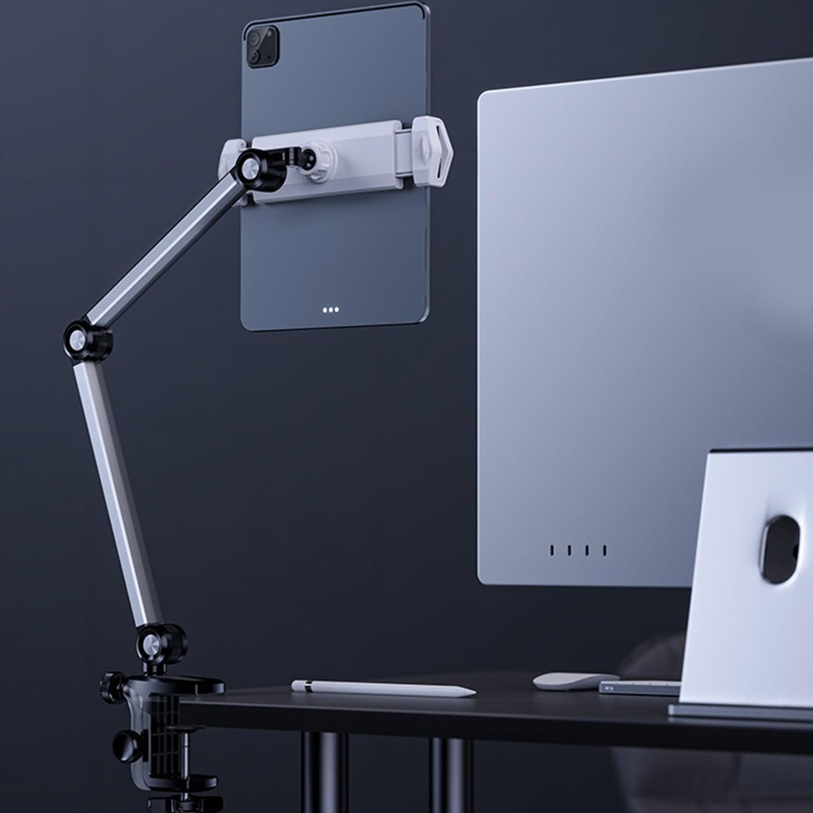 Soporte de teléfono para cama, 360, abrazadera ajustable para brazo perezoso, soporte para escritorio, soporte para teléfono móvil Gife ligero