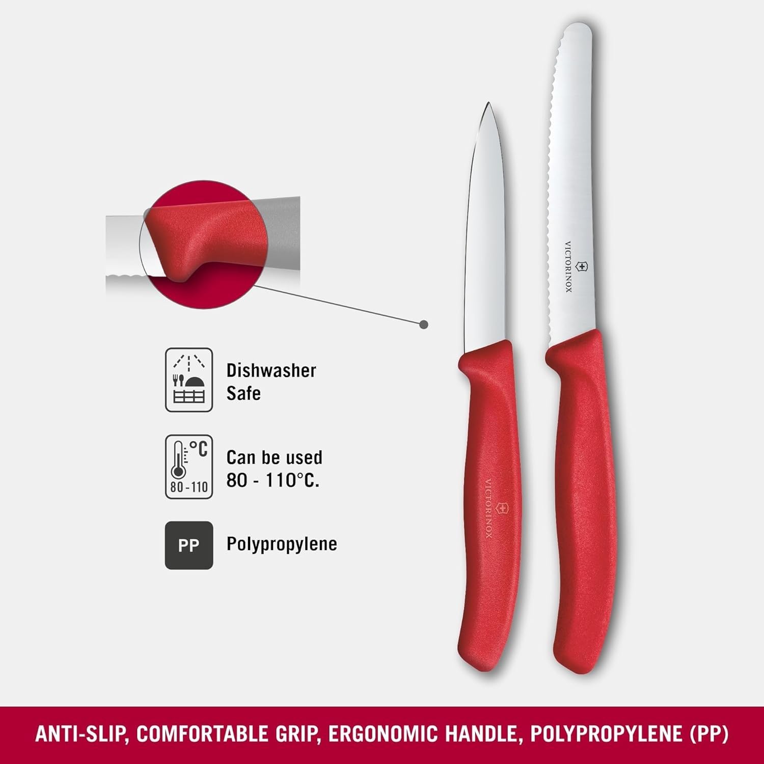 Victorinox Swiss Classic Paring Knife Set - 2 Knives -4
