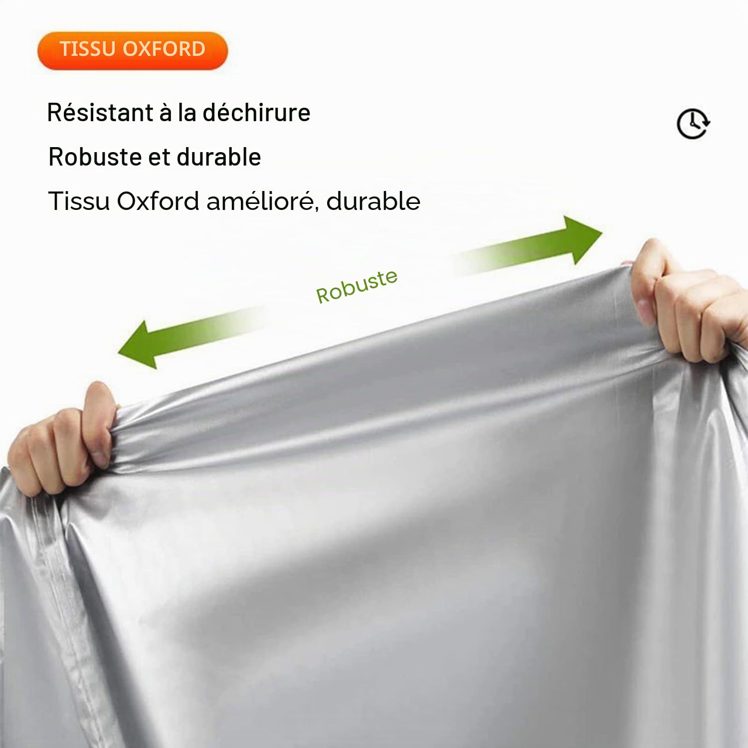 Bâche De Bateau pour Remorque,Très Résistante 210D,Housse De Bateau Imperméable,3 Couches Anti-UV,pour Yacht,Bateau De Pêche,Tri-Coque(Argent) (17-19FT：600 x 300cm)