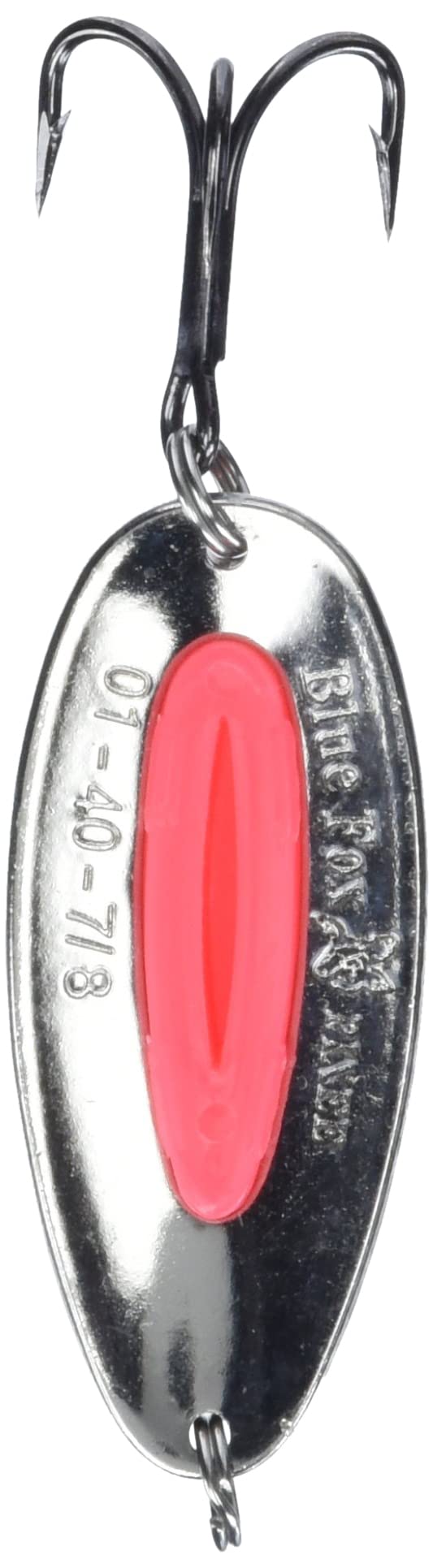 Blue Fox Pixiee Spoon, 7/8-Ounce, Fluorescent Red UV