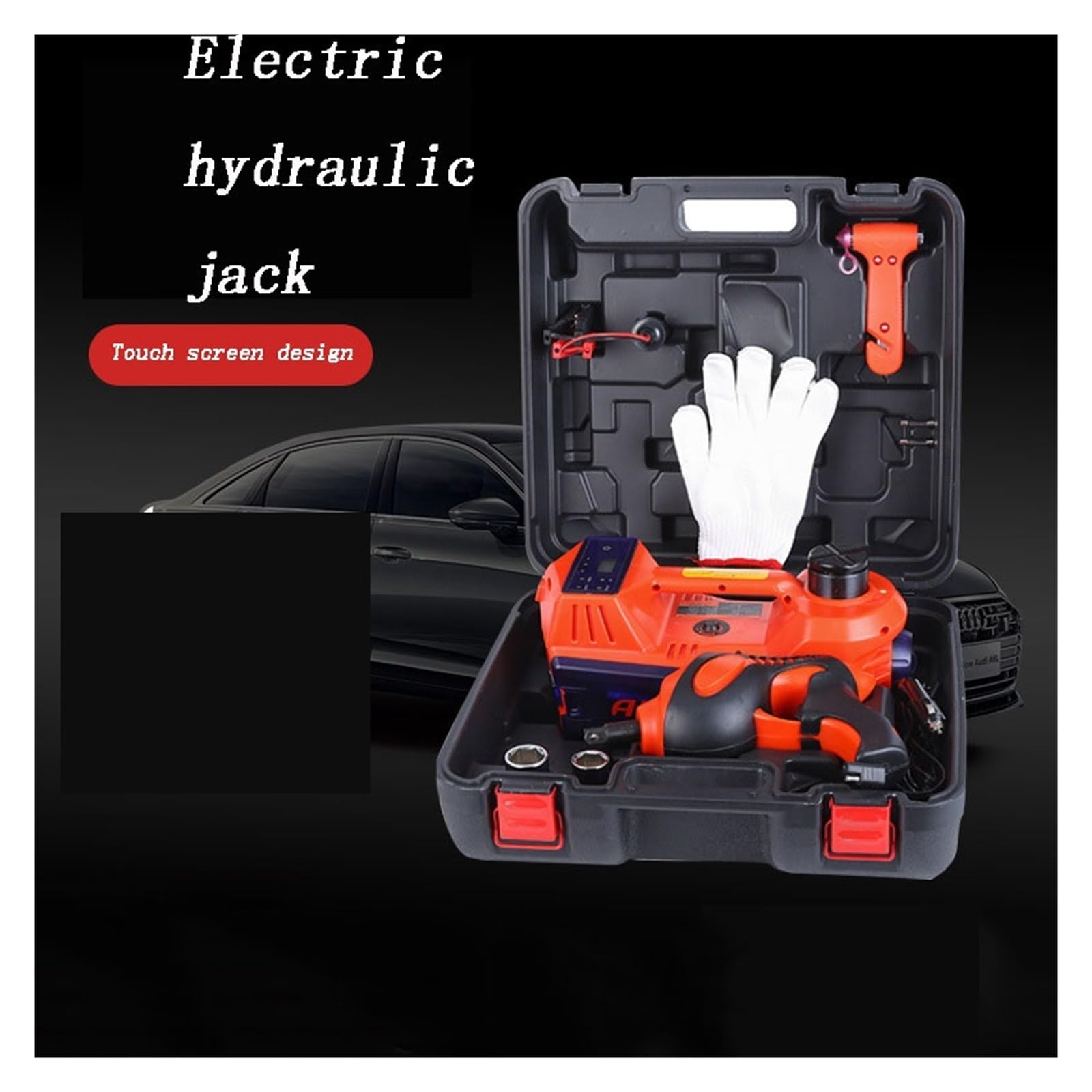 Elektryczny Podnośnik Hydrauliczny Pojazdu 5t Klucz Oszczędzający Pracę Zestaw Narzędzi Hydraulicznych Śrubowy Szybkie łatwe Podnoszenie