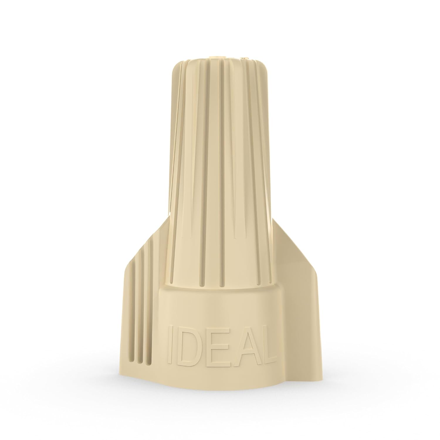 IDEAL 30-341P Twister Wire Connectors Model 341 Tan (100/Bag) - Secure Copper Wire Connections with Wings & Spring