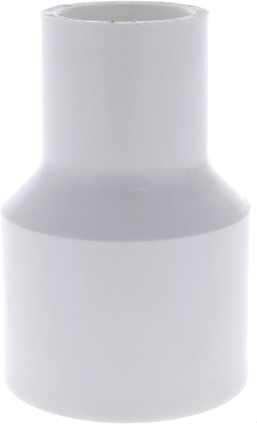 Schedule 40 PVC Slip Reducing Coupling - Slip Size : 1" - Slip Size : 1/2"