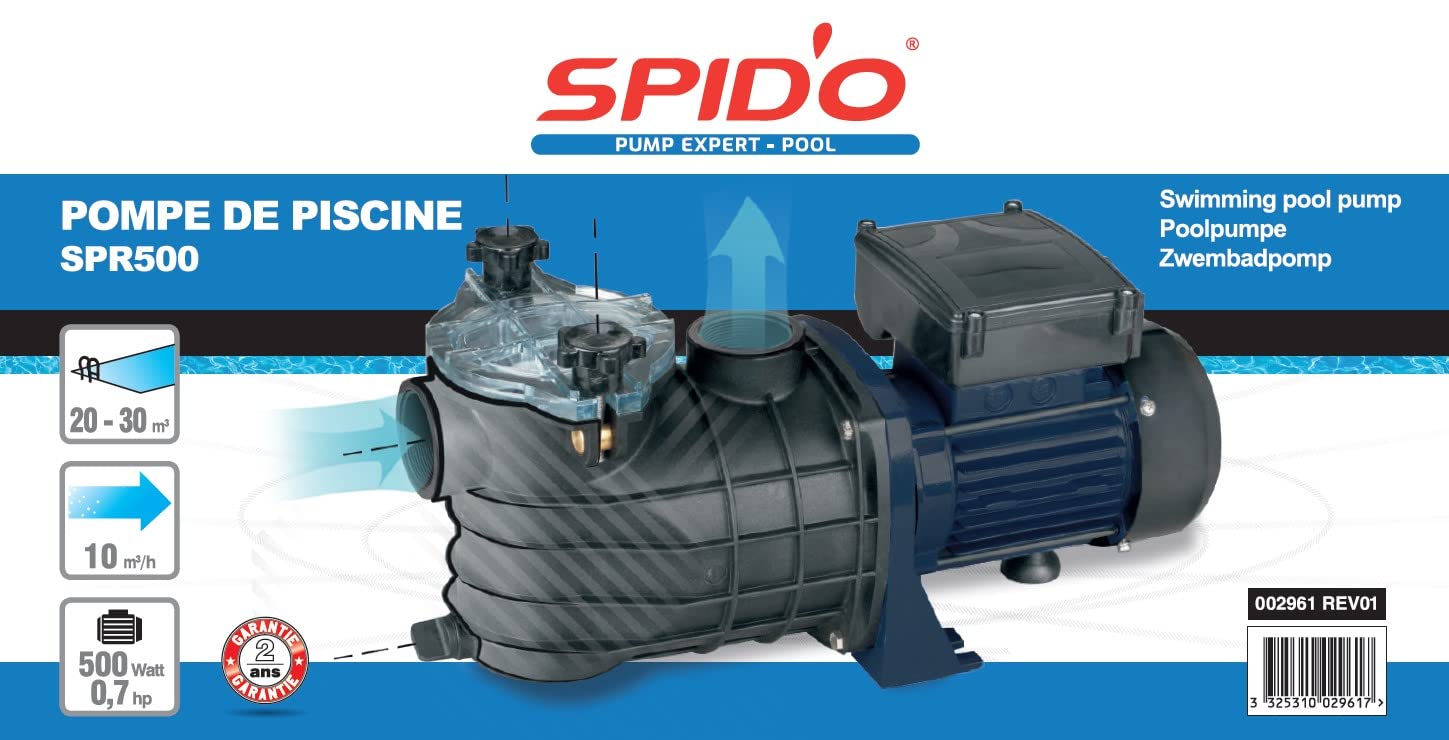 spid' o 2961 PC500 Bomba de piscina