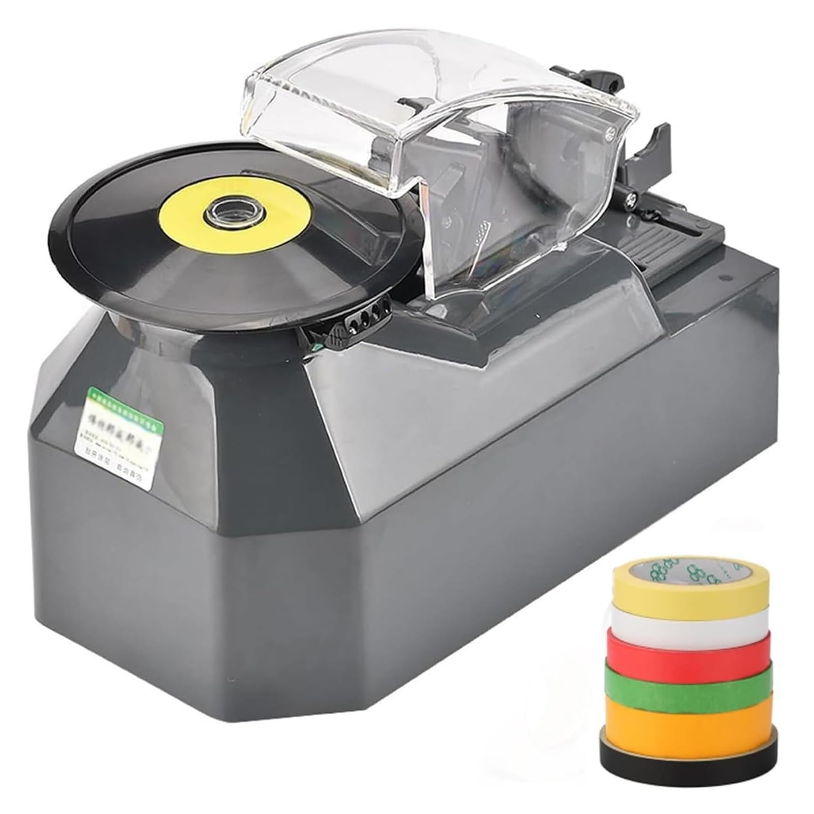 Dispenser automatico per nastro adesivo, larghezza 5-25 mm, lunghezza 10-60 mm, per spedizioni, confezioni regalo