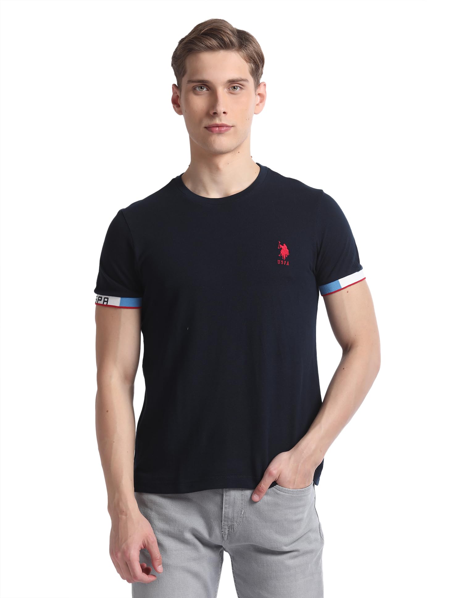 u.s. polo assn. Men's Cotton Slim Fit T-Shirt-picture-22