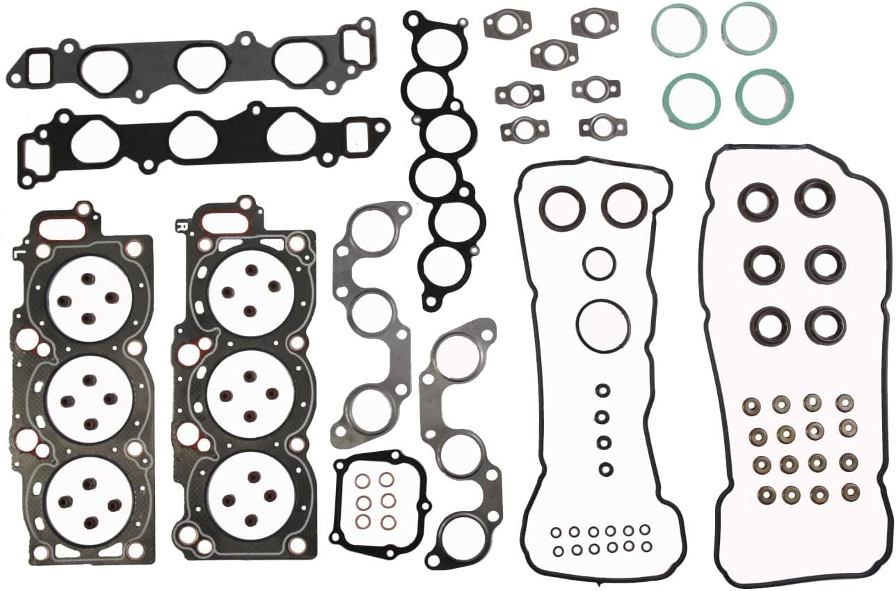 LowPricedAutoParts Engine Re-Ring Kit for 1994-1999 Lexus Toyota 3.0L V6 1MZ-FE - Standard Size Premium Rings and Bearings, Full Gasket Set
