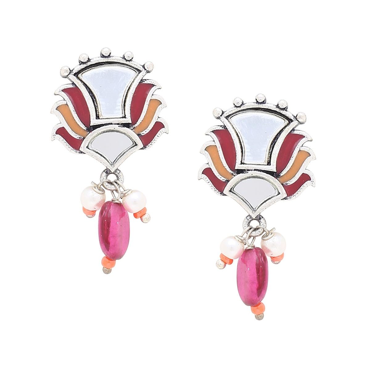 See full amazon price history chart for Voylla Thikri Mirror Details Casual Earrings Voylla Thikri Mirror Details Casual Earrings (B08THV1GD8) Amazon Price History, Amazon Price Tracker
