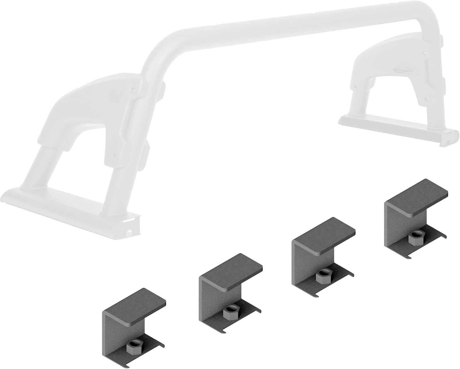Go Rhino! Tacoma No Drill Bracket Kit for Sport Bar 4.0