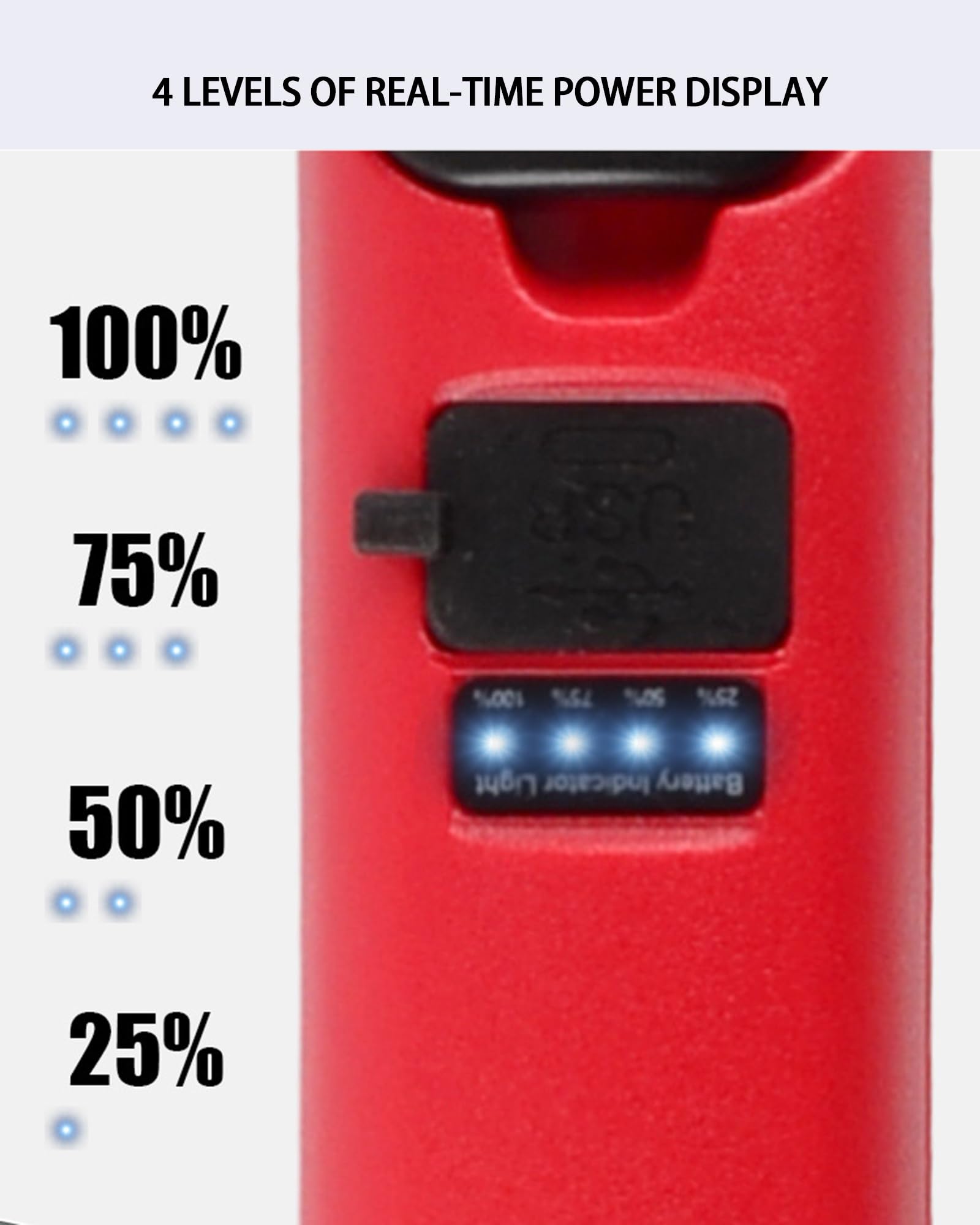 Luz de Trabajo 800LM Luz de Trabajo LED Brillante Luz de Trabajo Portátil Magnética Bajo el Capó con Ganchos y Salida de Corriente USB IP55 Impermeable Luz Mecánica